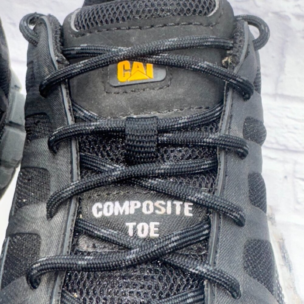 Caterpillar CAT Men's Streamline Composite Toe Work Safety Shoe Size 9.5 Black - Picture 5 of 14